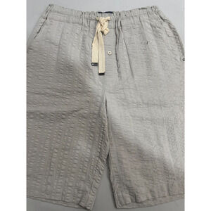 Perry Ellis Portfolio Men Sleepwear Cream Short Sz M